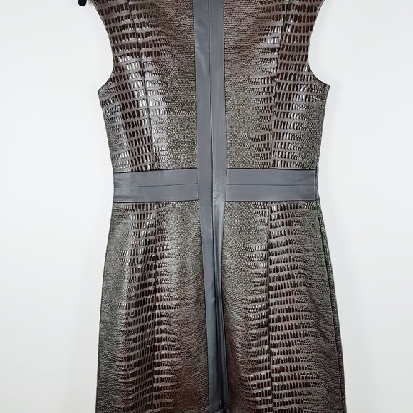 Mark. Leather Dress - Picture 2 of 5